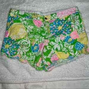 Lilly Pulitzer Buttercup Shorts, Size 16